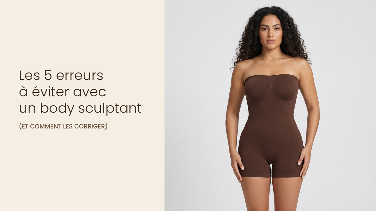 Les 5 erreurs à éviter avec un body sculptant (et comment les corriger)