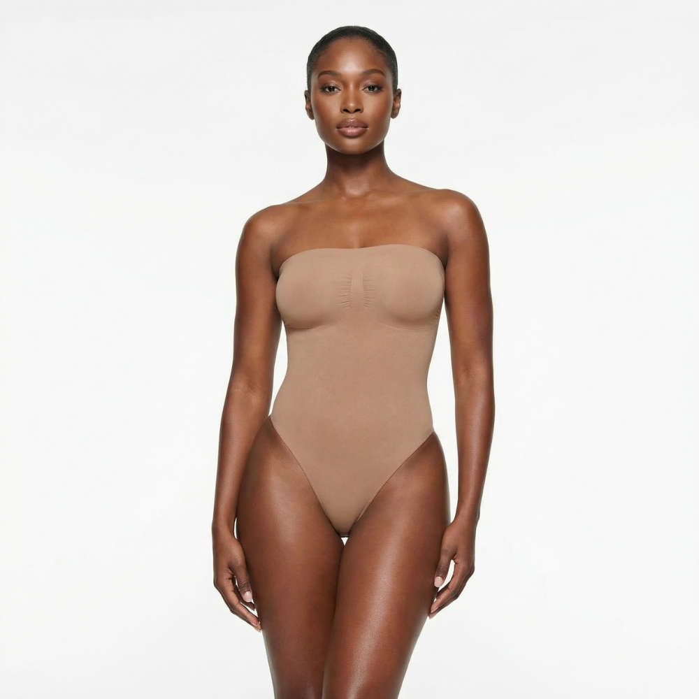 Body sculptant bustier beige 