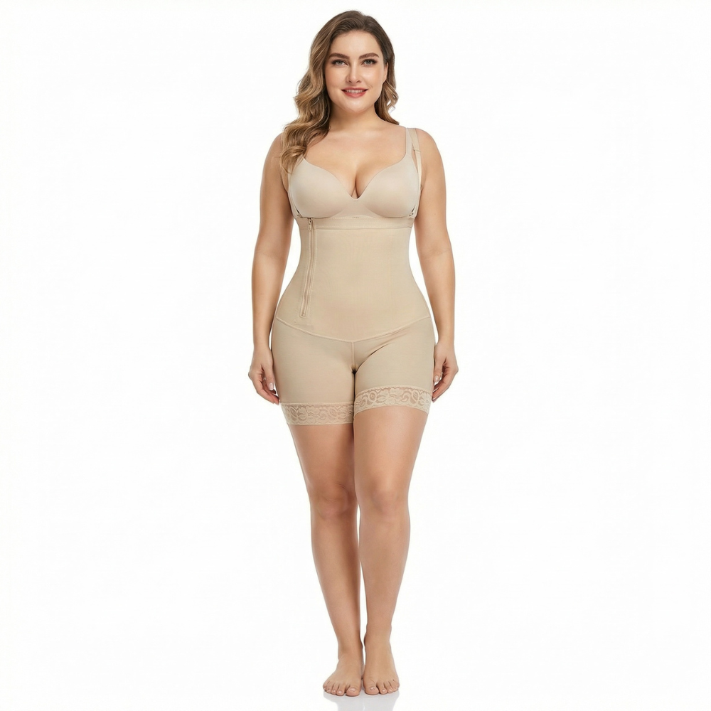 Gaine sculptante maintien confortable beige 