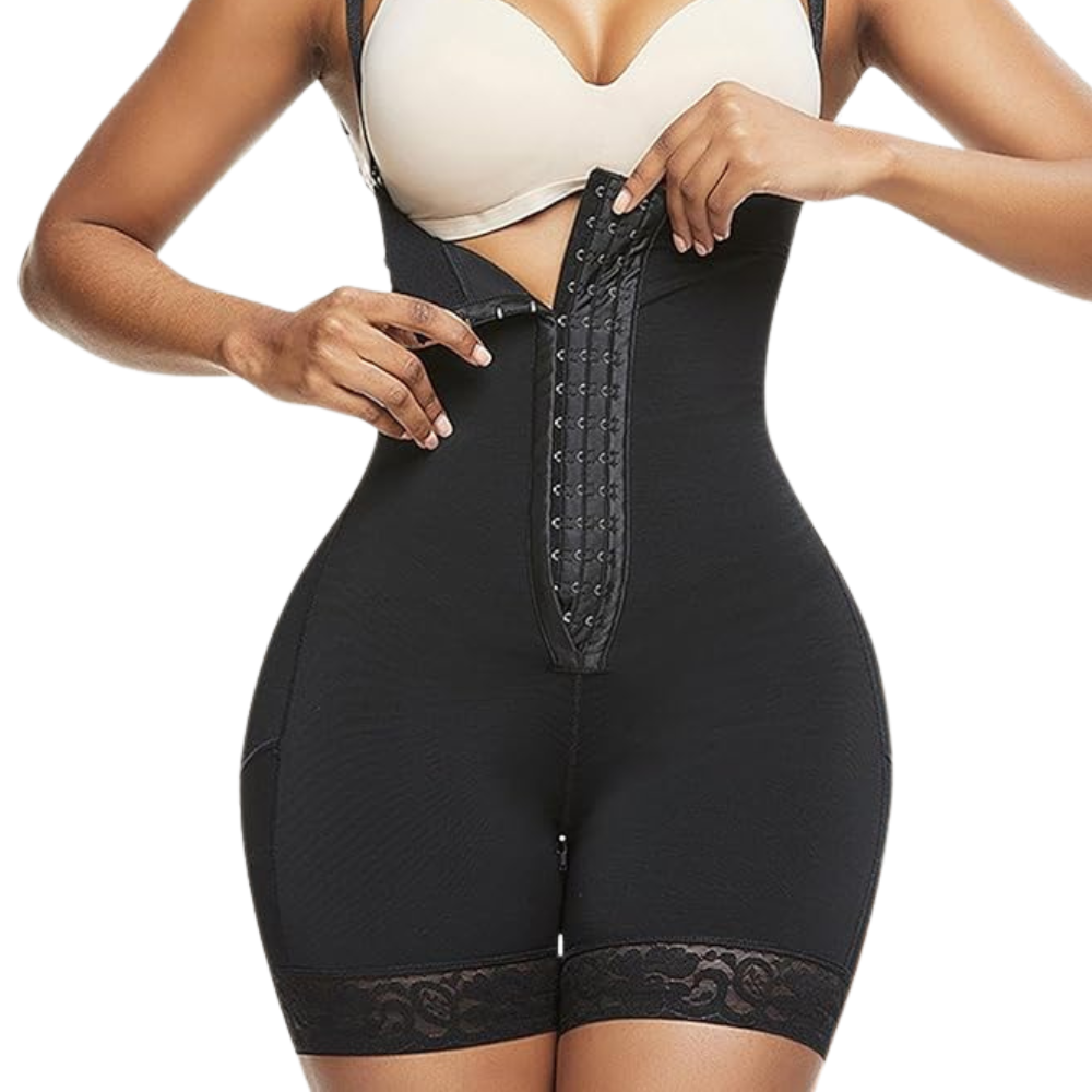 Zoom sur le maillage extensible et respirant de haute densité de la gaine silhouette Gabmood.