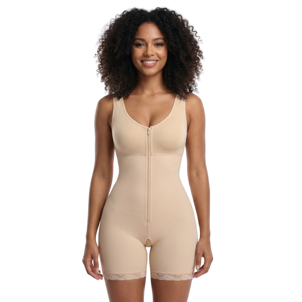 Gaine culotte nude discrète sous les vêtements moulants