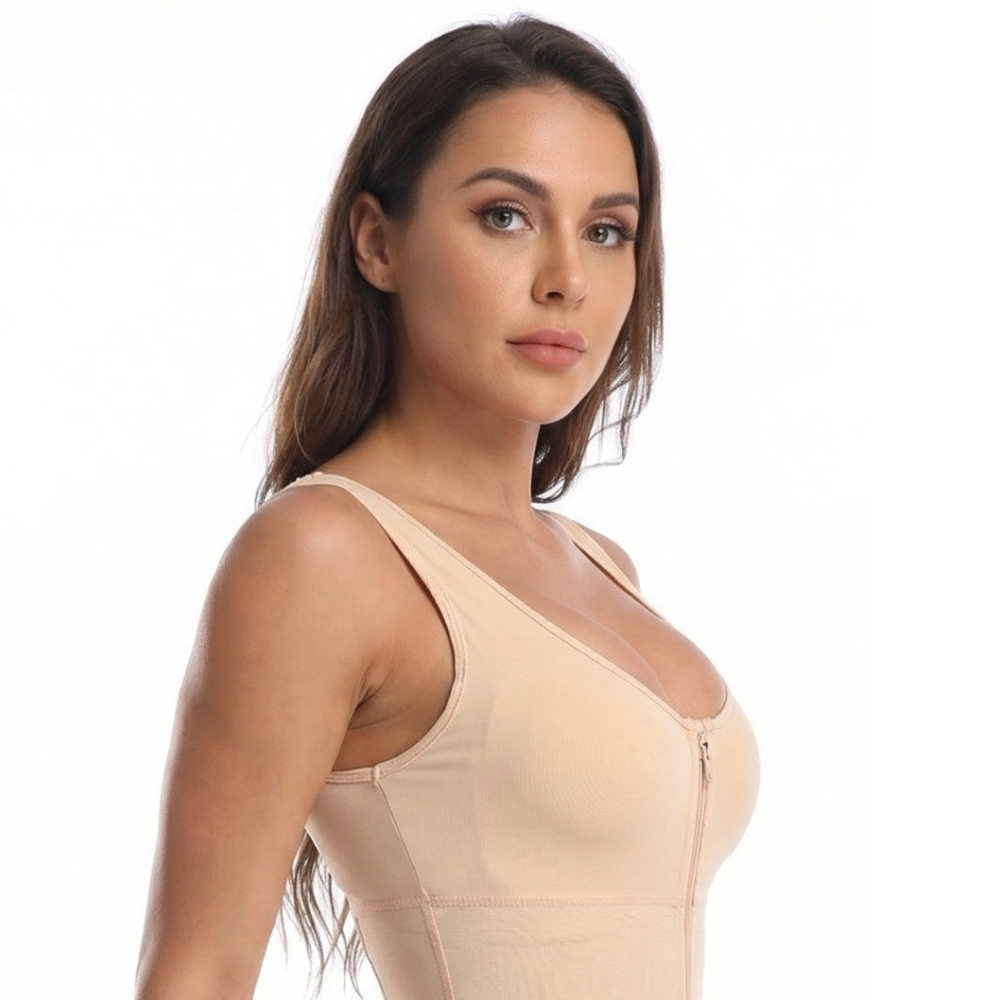 Culotte gainante anti-roulement avec bandes silicone 