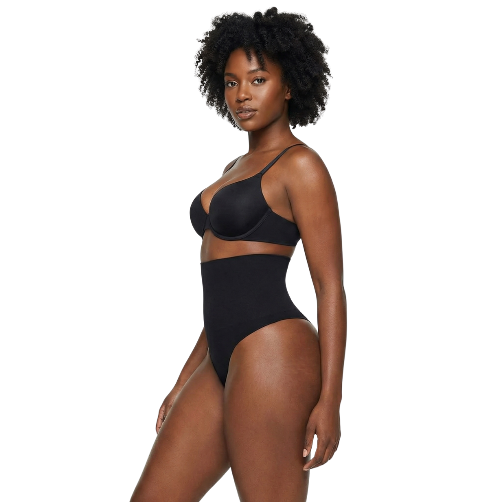 Tanga sculptant, bords plats et tissu doux