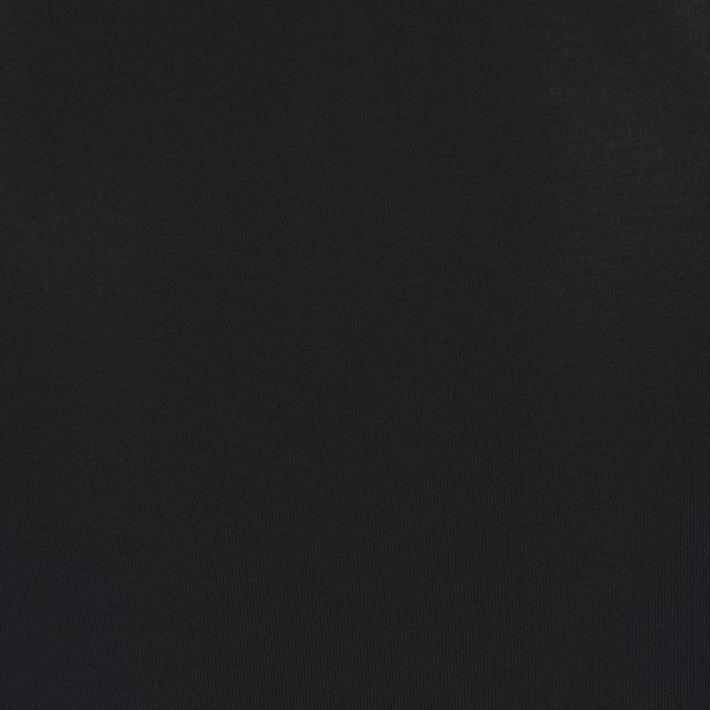 Zoom sur le tissu microfibre respirant du body noir seconde peau Gabmood